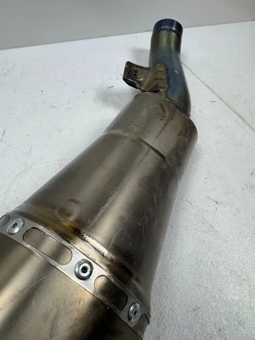 Pro Circuit TI-6 exhaust muffler titanium carbon fiber 24-25 kx 450 450x 1