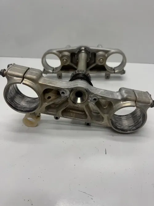 2011 crf450r oem triple clamps bar mounts tree  09-12 crf 450 450r 53219-MEN-A30