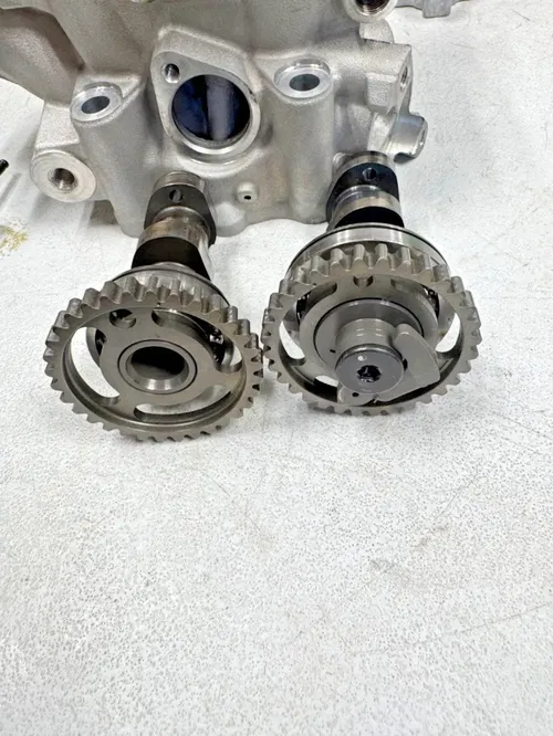 Kawasaki cylinder head DAMAGED cams valves top end 21-24 kx 250 250x 11008-1485