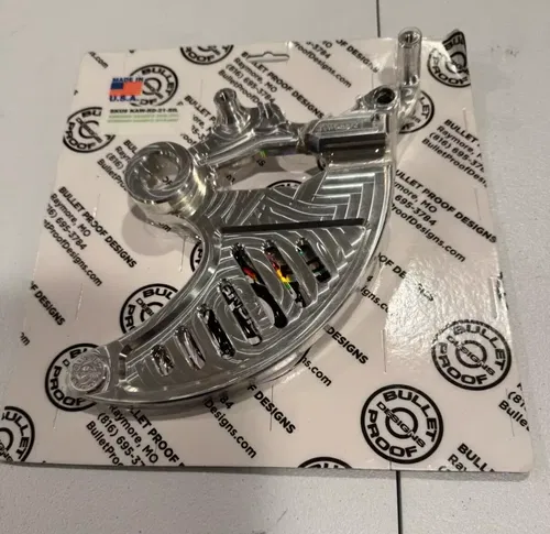 New bullet proof designs rear rotor disc guard 21-25 kx 450x 250 250x 19-25