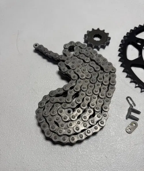 NEW 2025 Ktm 85sx OEM 13 49T chain & sprocket kit 25 mc tc 85 sx SPAA13U49AC1243