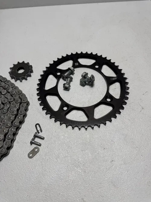 NEW 2025 Ktm 85sx OEM 13 49T chain & sprocket kit 25 mc tc 85 sx SPAA13U49AC1243