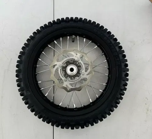 2025 ktm 50sx complete front wheel rotor tire hub fe tc 50 mc 50 sx oem 18-25 e5