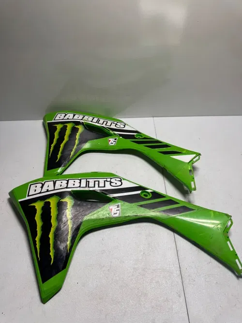Kawasaki plastic shrouds front fender 24-26 kx 450 450x 250 250x sr 4