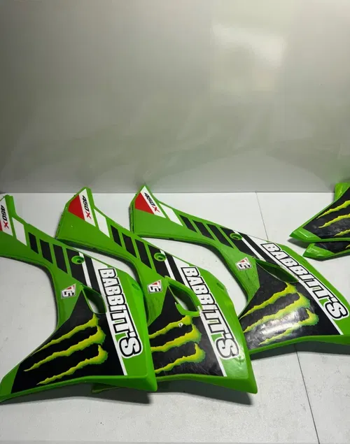 Kawasaki plastic shrouds front fender 24-26 kx 450 450x 250 250x sr 4