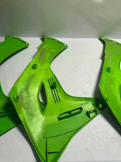 Kawasaki plastic shrouds front fender 24-26 kx 450 450x 250 250x sr 4