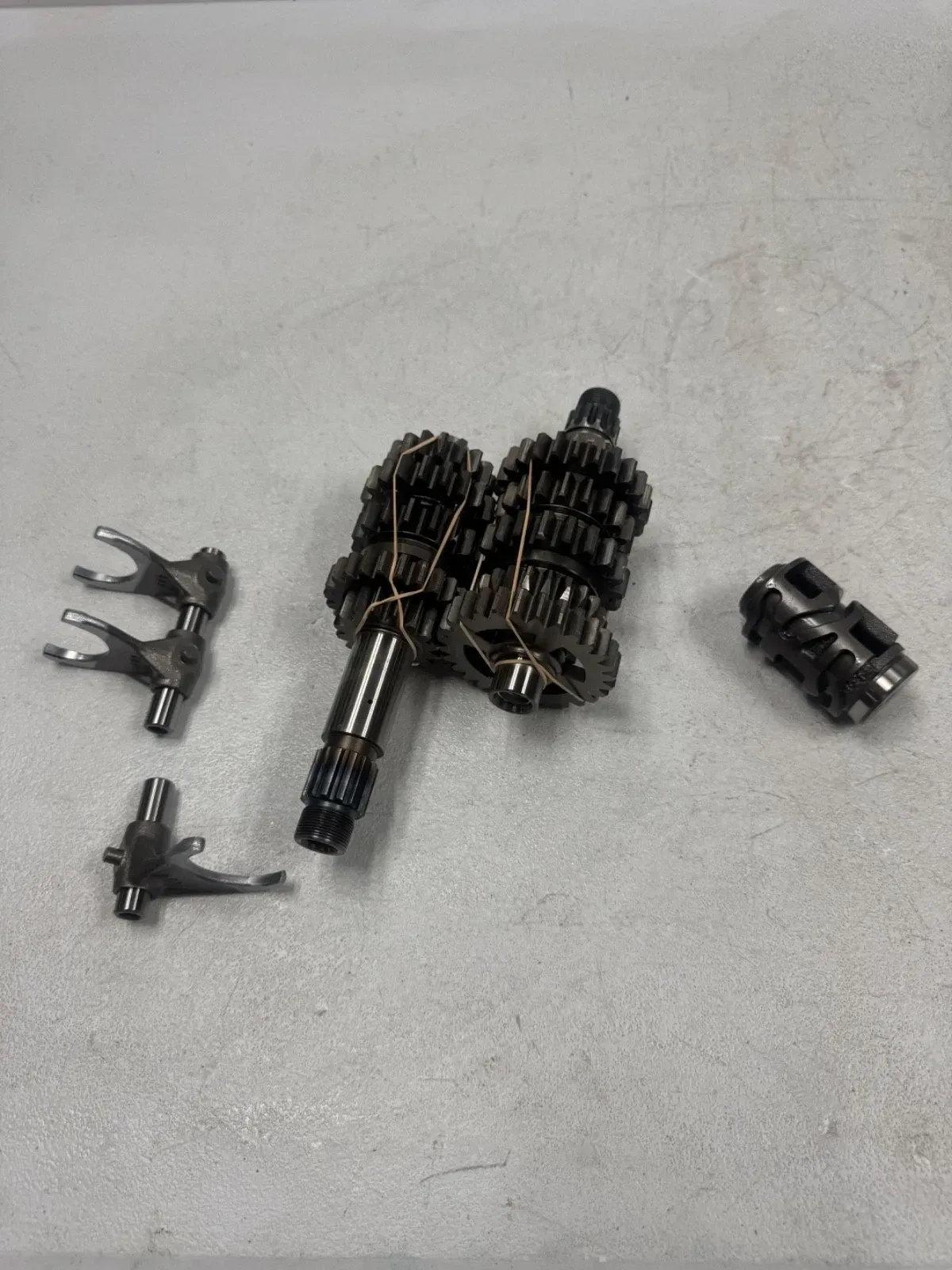 2024 kx450 oem transmission trans gears forks drum shafts 24-26 kx 450 450x 2