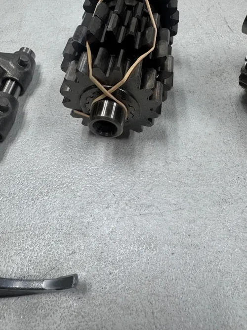 2024 kx450 oem transmission trans gears forks drum shafts 24-26 kx 450 450x 2
