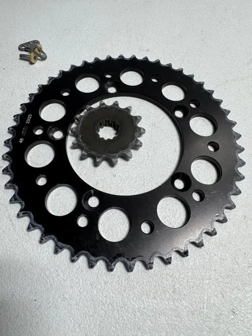 NEW 2024 TC65 OEM chain & sprocket kit sprockets 24 tc 65 ktm mc 46210060100