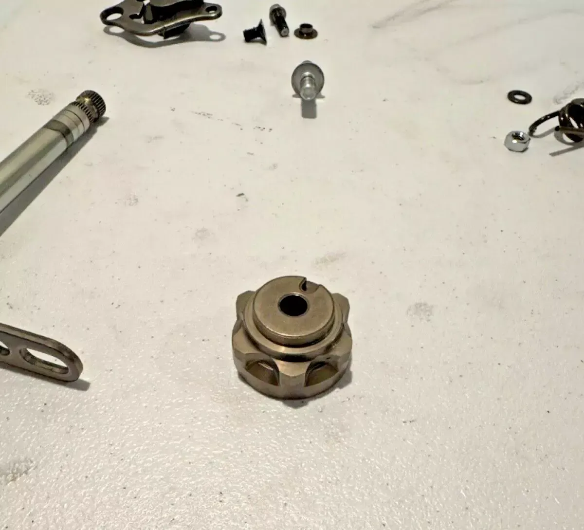 22 kx250 shift shaft shifter ratchet gear change drum lever kx 250 250x 17-25