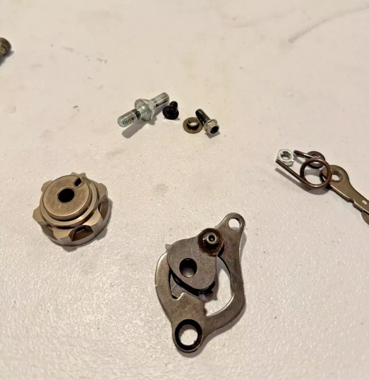 22 kx250 shift shaft shifter ratchet gear change drum lever kx 250 250x 17-25