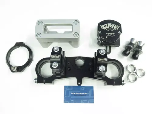 2014-2015 Yamaha YZ450F YZ250F GPR V4 Steering Stabilizer + Triple Clamp Kit
