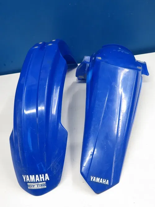 2007-2011 Yamaha WR450F OEM Plastics Kit, Number Plates, Shrouds, Fenders