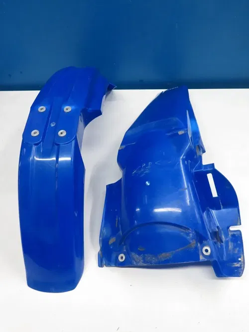 2007-2011 Yamaha WR450F OEM Plastics Kit, Number Plates, Shrouds, Fenders