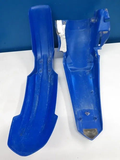 2007-2011 Yamaha WR450F OEM Plastics Kit, Number Plates, Shrouds, Fenders