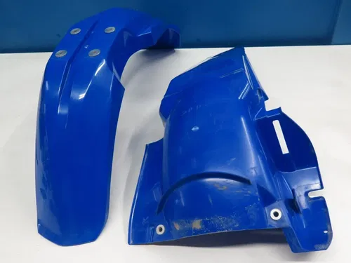 2012-2015 Yamaha WR450F OEM Plastics Kit, Number Plates, Shrouds, Fenders