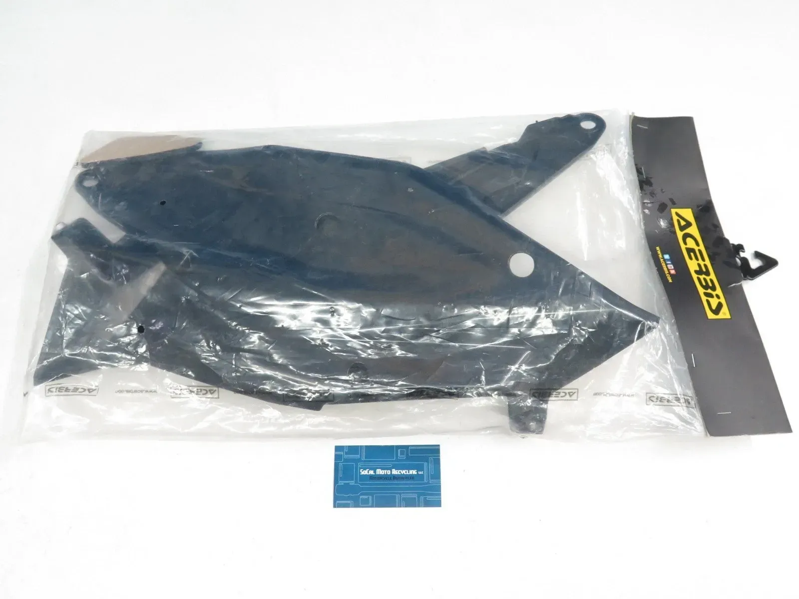 2016-2018 KTM 250 350 450 SX-F XC-F Acerbis Black Side Panels Number Plates