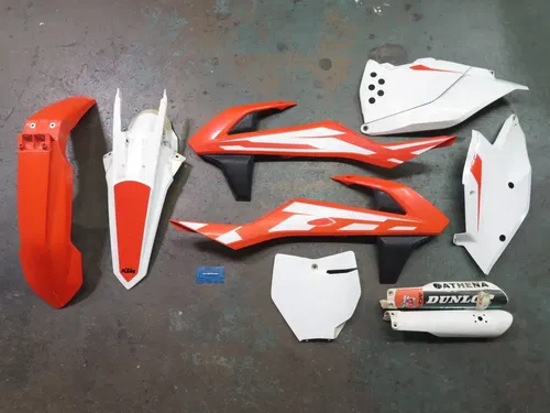 KTM 125 150 250 350 450 SX-F XC-F SX OEM Plastics Kit (Stock Shrouds Fenders)