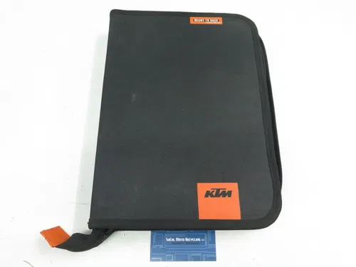 KTM OEM Owner's Manual Empty Binder / Briefcase (Stock Holder Folder Brief Case)