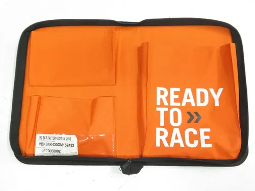 KTM OEM Owner's Manual Empty Binder / Briefcase (Stock Holder Folder Brief Case)