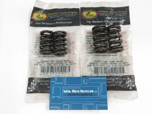 2009-2012 Honda CRF450R Kibblewhite 2 Intake + 2 Exhaust Valve Springs