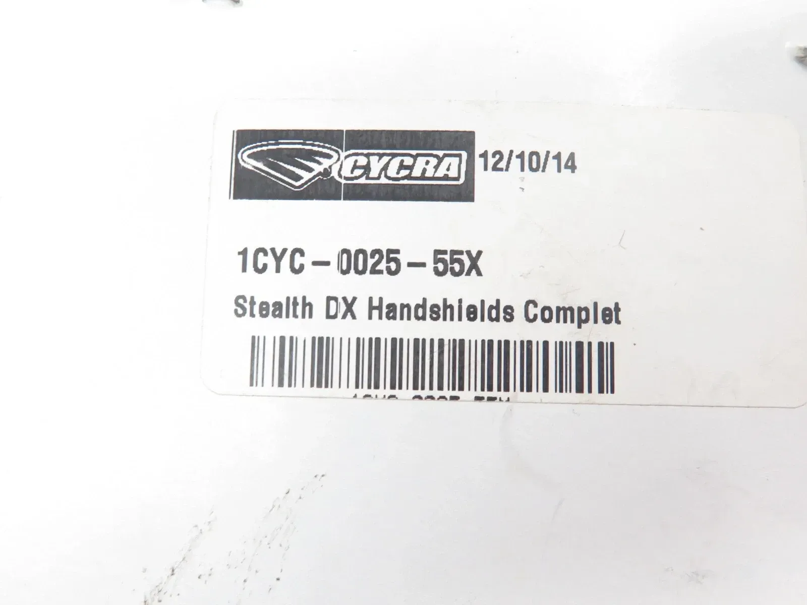 Cycra Stealth DX Handguards (Hand Guards Shields Kit Racer Pack Yellow)