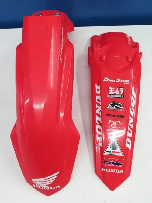 2021-2024 Honda CRF450R OEM Red Plastics Kit (Fenders, Shrouds, Side Panels)