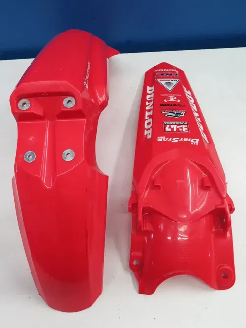 2021-2024 Honda CRF450R OEM Red Plastics Kit (Fenders, Shrouds, Side Panels)
