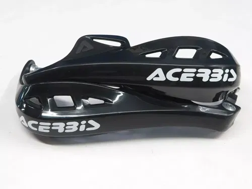 Acerbis Rally Profile Black Handguards for 1 1/8" Bars (Hand Guards Shields Kit)
