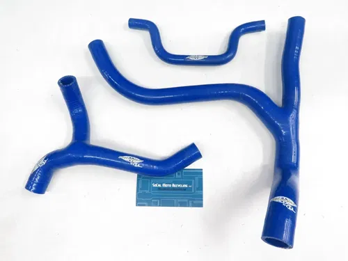 2012-2015 Kawasaki KX450F Pro-Circuit Silicone Radiator Hoses (Lines Blue)