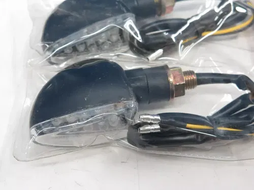 Tusk Mini Stalk LED Turn Signals (Blinkers Indicators Dirt Bike Dual Sport)