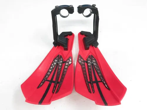 Cycra MX Race Handguards w/ Hardware (Hand Guards Shields Red HRC Honda Red)