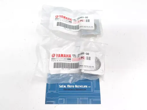 2014-2023 Yamaha YZ250F YZ450F OEM Rear Wheel Axle Blocks, Left + Right (Stock)