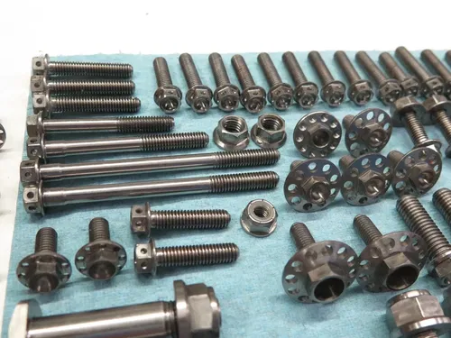 2009-2012 Honda CRF450R Race Tech Titanium Hardware Nuts Bolts 2010-2013 CRF250R