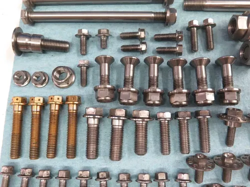 2009-2012 Honda CRF450R Race Tech Titanium Hardware Nuts Bolts 2010-2013 CRF250R