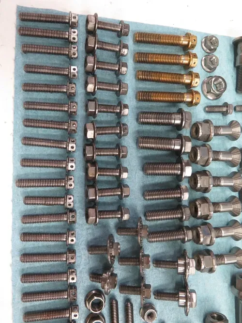 2009-2012 Honda CRF450R Race Tech Titanium Hardware Nuts Bolts 2010-2013 CRF250R
