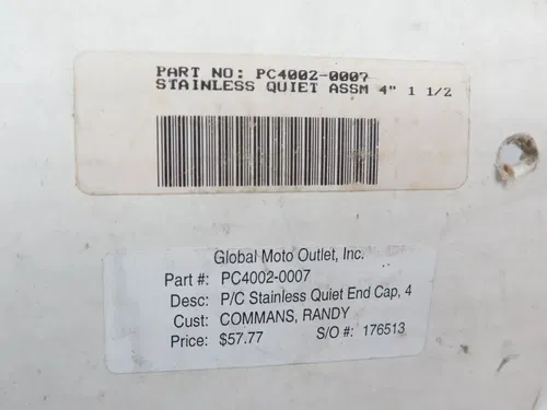 Pro-Circuit T-4 Replacement Quiet End Cap for ProCircuit T4 Silencer