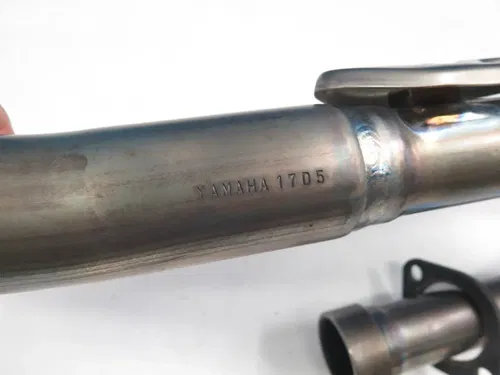 2010-2013 Yamaha YZ250F OEM Titanium Header (Stock Exhaust Head Pipe)