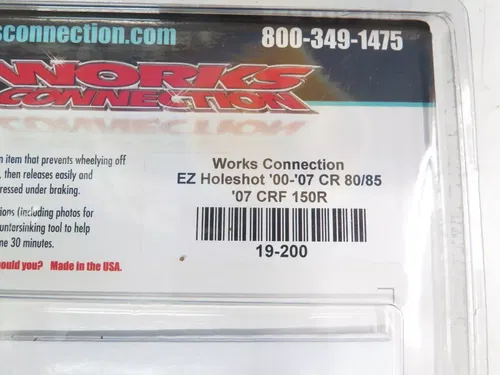 Works Connection EZ Holeshot Device 2000-2007 Honda CR80R CR85R, '07-15 CRF150RB