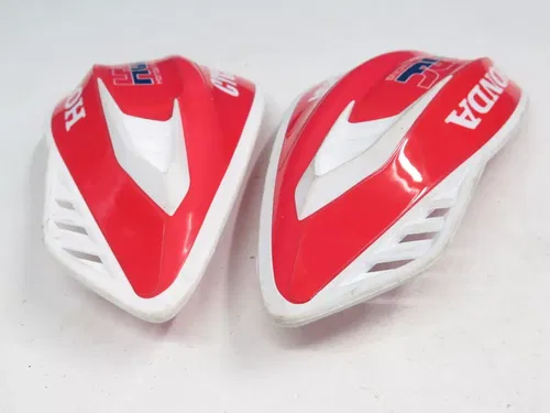 Cycra Cyclone Handguards w/ Hardware (Hand Guards Shields Red White HRC Honda)