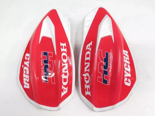 Cycra Cyclone Handguards w/ Hardware (Hand Guards Shields Red White HRC Honda)
