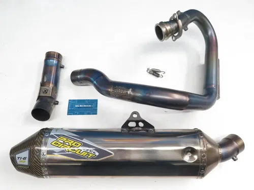 2009-2010 Honda CRF450R Pro-Circuit Ti-6 Pro Exhaust System (Silencer Header)