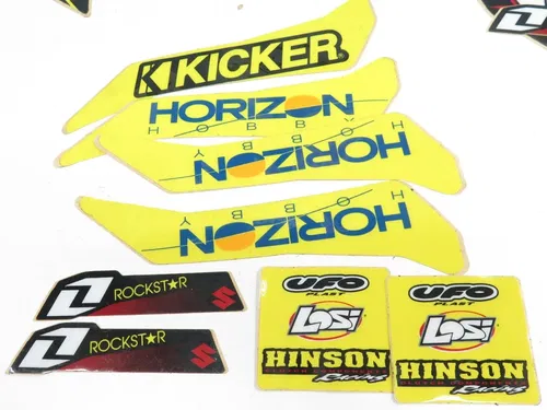 2010-2018 Suzuki RMZ250 Rockstar Number Plate, Fork Guard, Front Fender Graphics