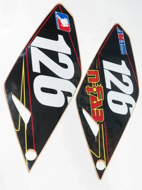 2010-2018 Suzuki RMZ250 Rockstar Number Plate, Fork Guard, Front Fender Graphics