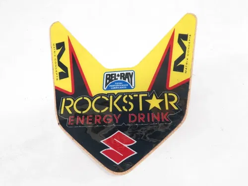 2010-2018 Suzuki RMZ250 Rockstar Number Plate, Fork Guard, Front Fender Graphics