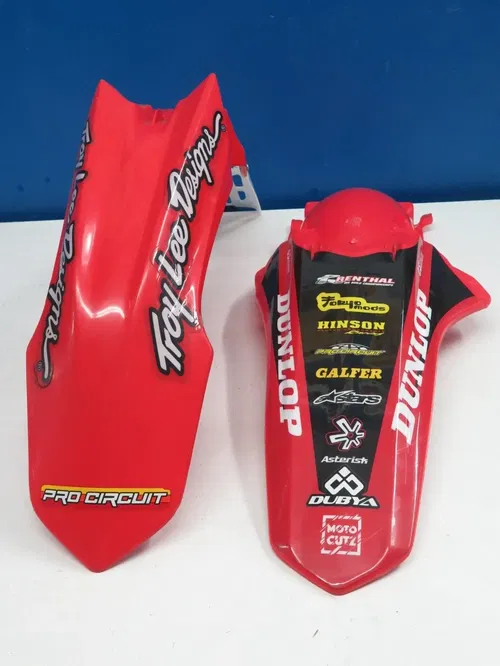 2010-2012 Honda CRF250R CRF450R Plastics w/ Graphics (Shrouds Rear Front Fender)