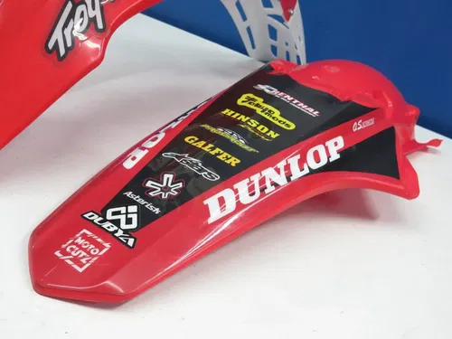 2010-2012 Honda CRF250R CRF450R Plastics w/ Graphics (Shrouds Rear Front Fender)