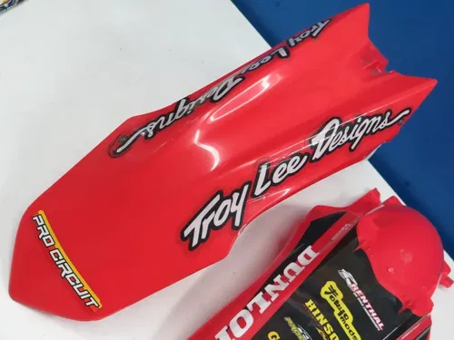 2010-2012 Honda CRF250R CRF450R Plastics w/ Graphics (Shrouds Rear Front Fender)