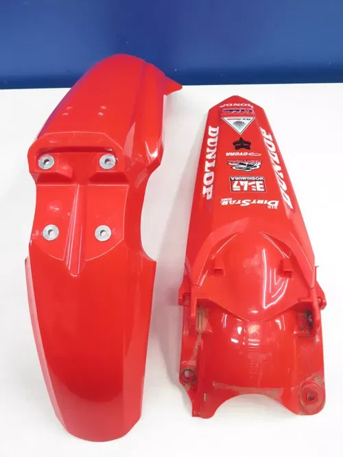 2021-2024 Honda CRF450R OEM Red Plastics Kit 2022-2024 CRF250R Stock Fenders