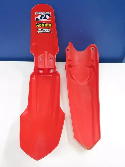 2021-2024 Honda CRF450R OEM Red Plastics Kit 2022-2024 CRF250R Stock Fenders